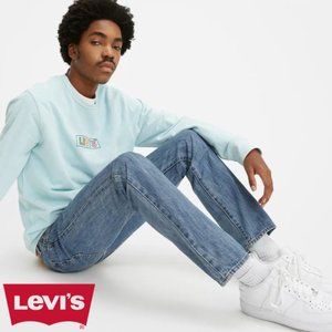 Levi 501's in Medium Stonewash - sz. 33/32